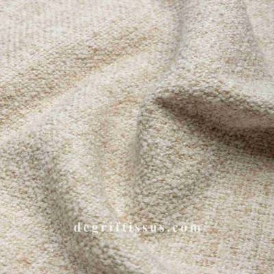 Tissu ameublement - bouclette duveteuse Dawson 02 - fauteuil - chaise - canapé coussin salon - rideau - degriftissus.com