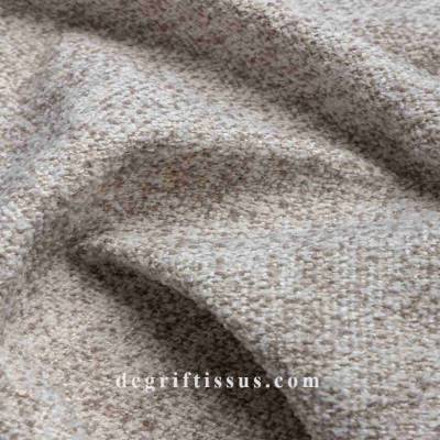 Tissu ameublement - bouclette duveteuse Dawson 05 - fauteuil - chaise - canapé coussin salon - rideau - degriftissus.com