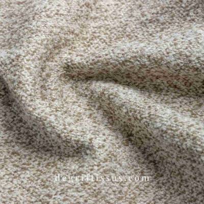 Tissu ameublement - bouclette duveteuse Dawson 06 - fauteuil - chaise - canapé coussin salon - rideau - degriftissus.com