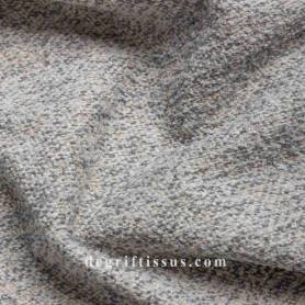 Tissu ameublement - bouclette duveteuse Dawson 17 - fauteuil - chaise - canapé coussin salon - rideau - degriftissus.com