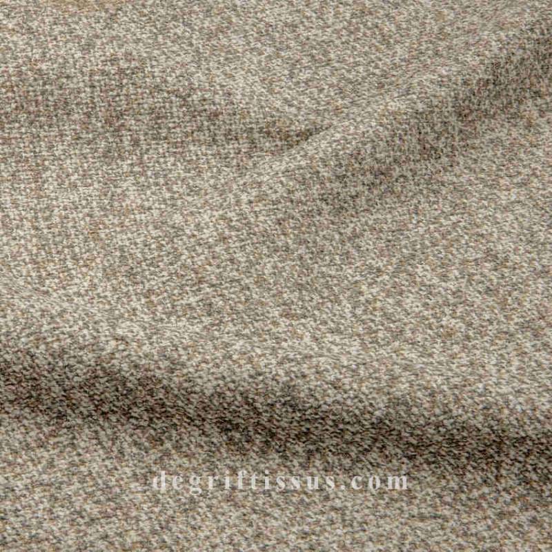 Tissu d ameublement chiné multicolore Elias 08 - fauteuil - chaise - salon coussin - double rideau - degriftissus.com