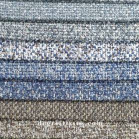 Tissu d ameublement chiné multicolore Elias 14 2- fauteuil - chaise - salon coussin - double rideau - degriftissus.com