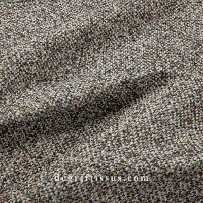 Tissu d ameublement chiné multicolore Elias 15 - fauteuil - chaise - salon coussin - double rideau - degriftissus.com