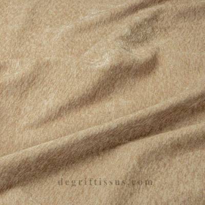 Tissu d ameublement velours chenillé structuré Tahoe 07 - fauteuil - chaise - salon coussin - double rideau - degriftissus.com