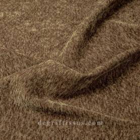 Tissu d ameublement velours chenillé structuré Tahoe 09 - fauteuil - chaise - salon coussin - double rideau - degriftissus.com