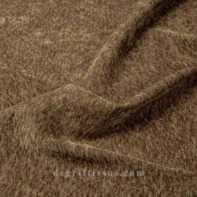 Tissu d ameublement velours chenillé structuré Tahoe 09 - fauteuil - chaise - salon coussin - double rideau - degriftissus.com