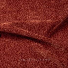 Tissu d ameublement velours chenillé structuré Tahoe 11 - fauteuil - chaise - salon coussin - double rideau - degriftissus.com