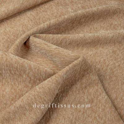 Tissu d ameublement velours chenillé structuré Tahoe 16 - fauteuil - chaise - salon coussin - double rideau - degriftissus.com