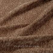 Tissu d ameublement velours chenillé structuré Tahoe 18 - fauteuil - chaise - salon coussin - double rideau - degriftissus.com