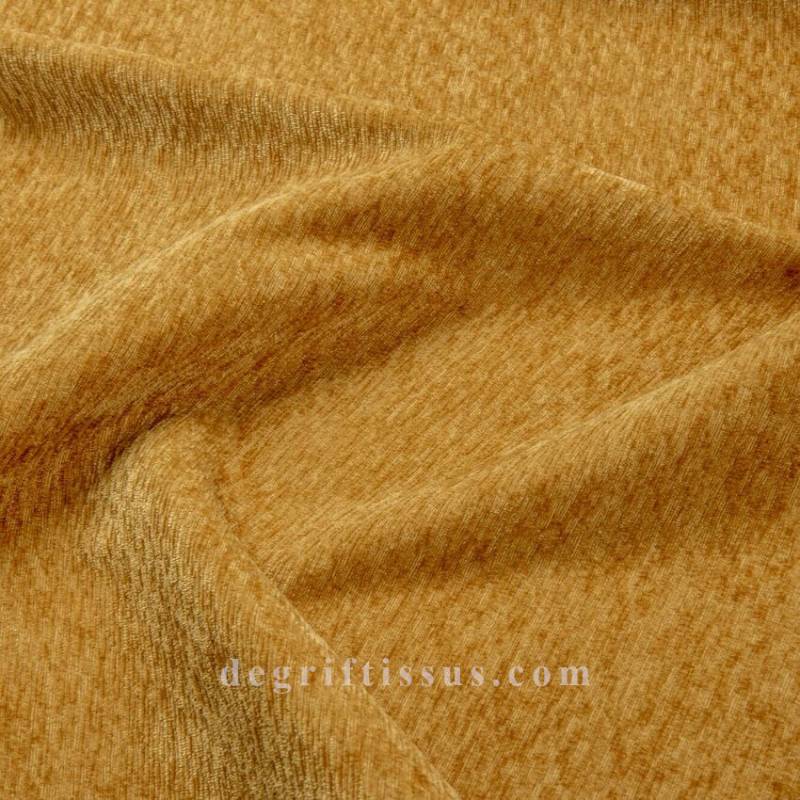 Tissu d ameublement velours chenillé structuré Tahoe 23 - fauteuil - chaise - salon coussin - double rideau - degriftissus.com