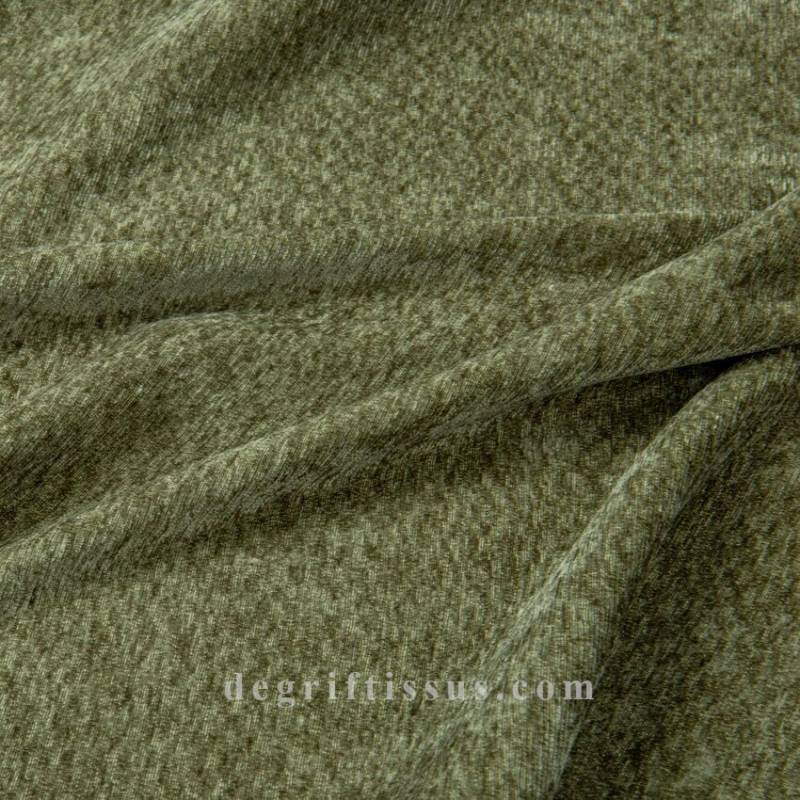 Tissu d ameublement velours chenillé structuré Tahoe 25 - fauteuil - chaise - salon coussin - double rideau - degriftissus.com