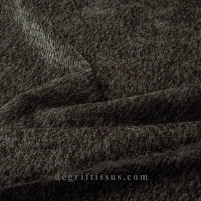 Tissu d ameublement velours chenillé structuré Tahoe 38 - fauteuil - chaise - salon coussin - double rideau - degriftissus.com