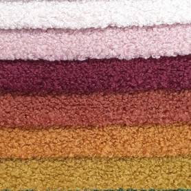 Tissu ameublement - Bouclette volumineuse Chris 18 2 - fauteuil - chaise - canapé coussin banquette salon - degriftissus.com