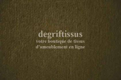 Tissu Tapisserie uni vert Dégriftissus vous propose ce tissu d&#039;ameublement de style tapisserie verte. Tissage très épais et très