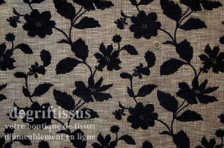 Tissu Tapisserie double face petites fleurs Dégriftissus vous propose ce tissu d&#039;ameublement tapisserie à petites fleurs, double