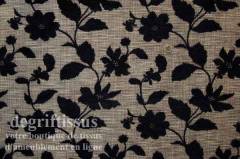 Tissu Tapisserie double face petites fleurs