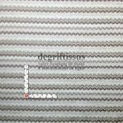 Dégriftissus vous propose ce tissu d'ameublement motifs vaguelettes, tissage Jacquard de grande résistance, doux, d'aspect laine