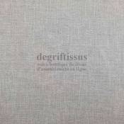 Tissu d'ameublement - avec nuances de beiges - épais structuré - degriftissus.com