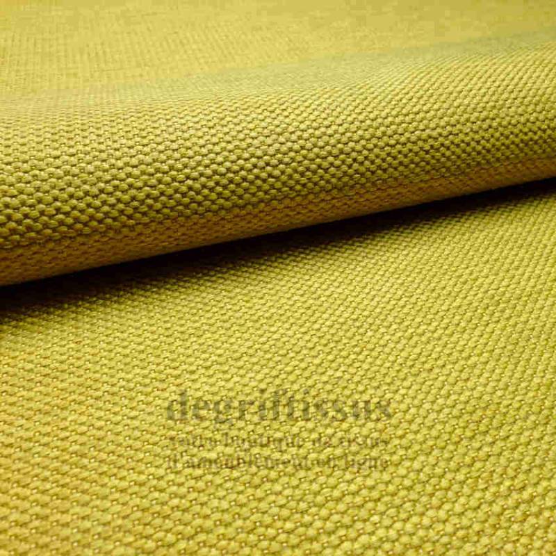 Tissu d ameublement - texturé Jaune chiné - intérieur - extérieur résistant soleil - Recouvrement - Siège - degriftissus.com