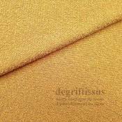 Tissu ameublement - Bouclette siège jaune - pour fauteuil - chaise - canapé coussin banquette salon - rideau - degriftissus.com