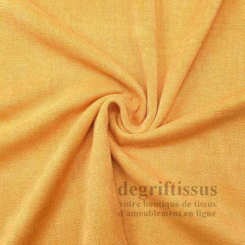 Tissu ameublement - Structuré jaune recouvrement fauteuil - chaise - canapé coussin banquette salon - rideau - degriftissus.com