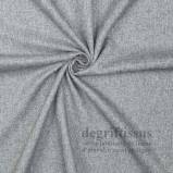 Tissu brossé gris clair