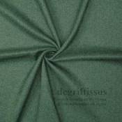 Tissu ameublement - Dublin vert foncé - recouvrement fauteuil - chaise - canapé coussin salon - rideau - degriftissus.com
