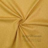 Tissu brossé jaune