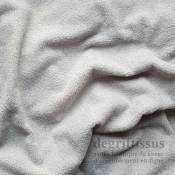 Tissu ameublement - Bouclette volumineuse gris perle - pour fauteuil- chaise - canapé coussin banquette salon - degriftissus.com