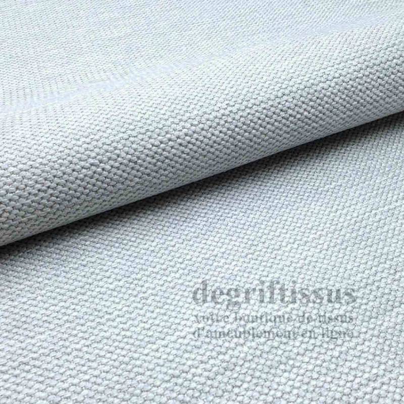 Tissu ameublement - texturé Gris pâle - coussin - fauteuil - intérieur extérieur résistant soleil - degriftissus.com