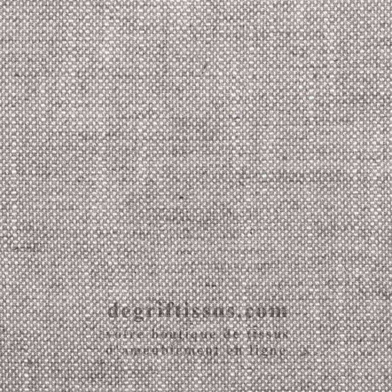 Tissu ameublement - Structuré Meir beige grisé - fauteuil - chaise - canapé coussin banquette salon - rideau - degriftissus.com