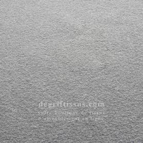 Tissu d&#039;ameublement doux texturé Cosy 23 gris - intérieur extérieur résistant soleil - degriftissus.com