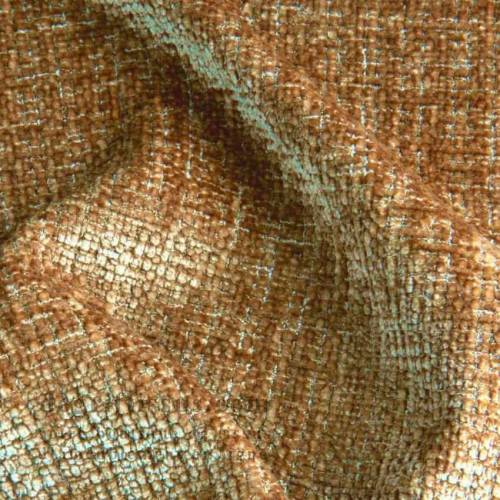 Tissu ameublement - chenille toucher doux agrume - fauteuil - chaise - canapé coussin banquette - rideau - degriftissus.com