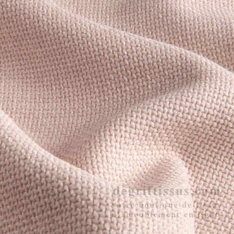Tissu ameublement - Chamberry rose pâle - recouvrement fauteuil - chaise - canapé coussin salon - rideau - degriftissus.com