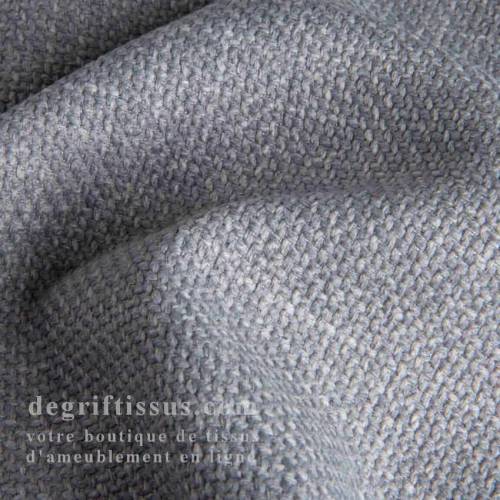 Tissu ameublement - Chamberry gris - recouvrement fauteuil - chaise - canapé coussin salon - rideau - degriftissus.com