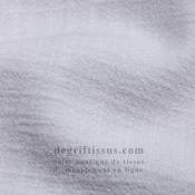 Tissu ameublement - chenille bicolore doux Tamise blanc - fauteuil - chaise - canapé coussin salon - rideau - degriftissus.com
