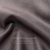 Tissu ameublement - Daim suédine gris foncé - chaises - fauteuils - coussin - canapé - tête de lit - degriftissus.com