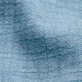 Tissu ameublement - chenille bicolore doux Tamise ciel - fauteuil - chaise - canapé coussin salon - rideau - degriftissus.com