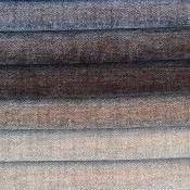 Tissu ameublement - chenille bicolore doux Tamise gris 2- fauteuil - chaise - canapé coussin salon - rideau - degriftissus.com