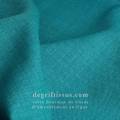 Tissus d'ameublement - Imitation lin anti-tache-bleu turquoise - siège - fauteuil - coussin - rideau - nappe - degriftissus.com