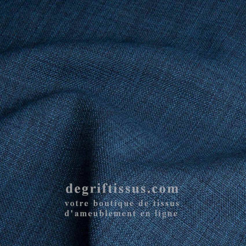 Tissu D'ameublement Colefax & Fowler – Davey / Bleu Ancien, Lin Et Coton, 9 Yards