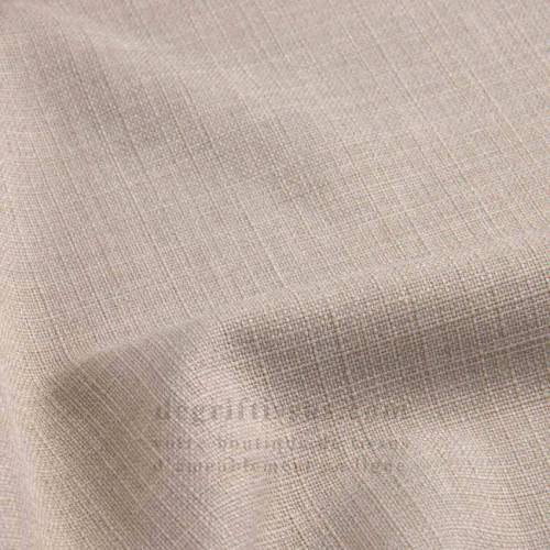 Tissus ameublement - Imitation lin anti-tache gris perle - pour siège - fauteuil - coussin - rideau - nappe - degriftissus.com