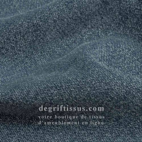 Tissu ameublement - Glycine bleu minéral - fauteuil - chaise - canapé coussin banquette salon - rideau - degriftissus.com