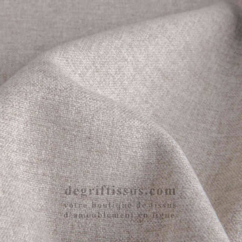 Tissu ameublement - Lerwick galet - fauteuil - chaise - canapé coussin banquette salon - rideau - degriftissus.com