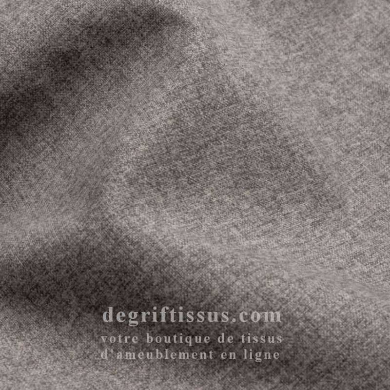 Tissu ameublement - Lerwick gris minéral - fauteuil - chaise - canapé coussin banquette salon - rideau - degriftissus.com