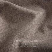 Tissu ameublement - Lerwick 05 taupe - fauteuil - chaise - canapé coussin banquette salon - rideau - degriftissus.com