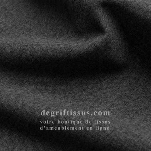 Tissu ameublement - Lerwick gris foncé - fauteuil - chaise - canapé coussin banquette salon - rideau - degriftissus.com