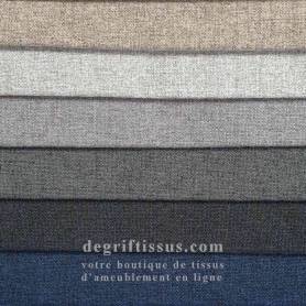 Tissu ameublement - Lerwick 08 gris foncé 2- fauteuil - chaise - canapé coussin banquette salon - rideau - degriftissus.com