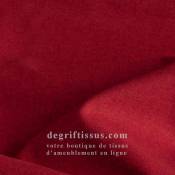 Tissu ameublement - Lerwick rouge - fauteuil - chaise - canapé coussin banquette salon - rideau - degriftissus.com
