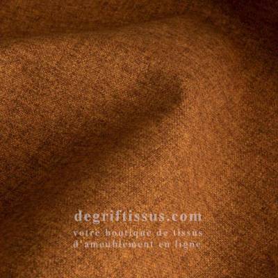 Tissu ameublement - Lerwick 21 ocre - fauteuil - chaise - canapé coussin banquette salon - rideau - degriftissus.com